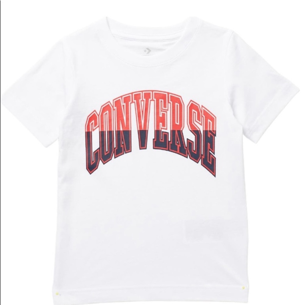 NWT Boys Converse logo short sleeve tee